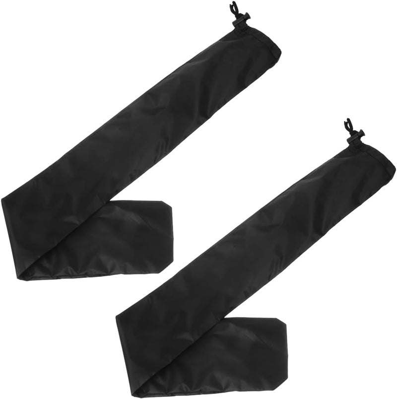 OUNONA 1 Pair Car Windshield Wiper Covers, 26in Windshield Wiper Cowl for Trucks Cars SUVs Protect from Ice Snow Frost Dew Bird Poop, Black - Image 1